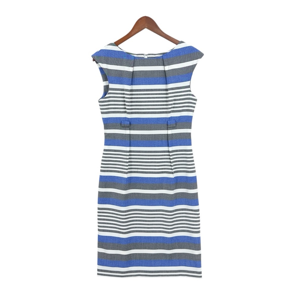 CALVIN KLEIN Shift Dress Sleeveless Scoop Neck, Lined